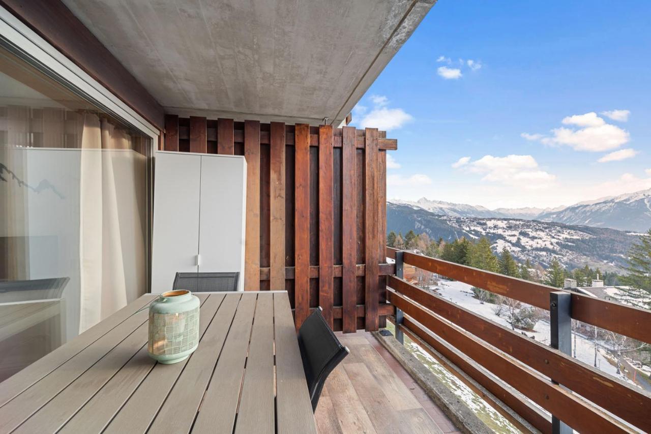 Chaleureux Studio A Anzere, Accessible A Ski, Proche De Tout Buitenkant foto